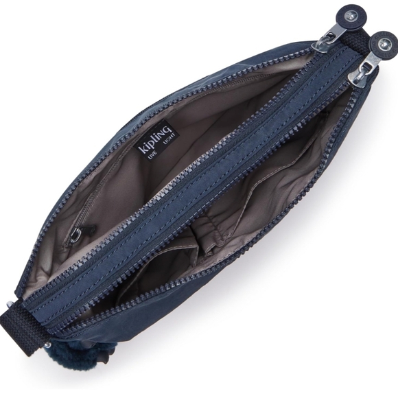 BNWT Kipling Alvar Crossbody Bag Black - Picture 3 of 5